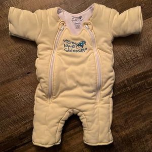 Baby Merlin’s baby sleep suit